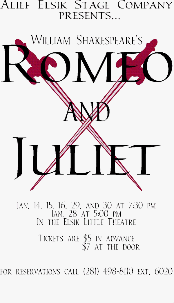 AESC's production of Romeo and Juliet